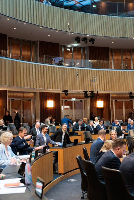 Eindrücke vor Beginn der Sitzung