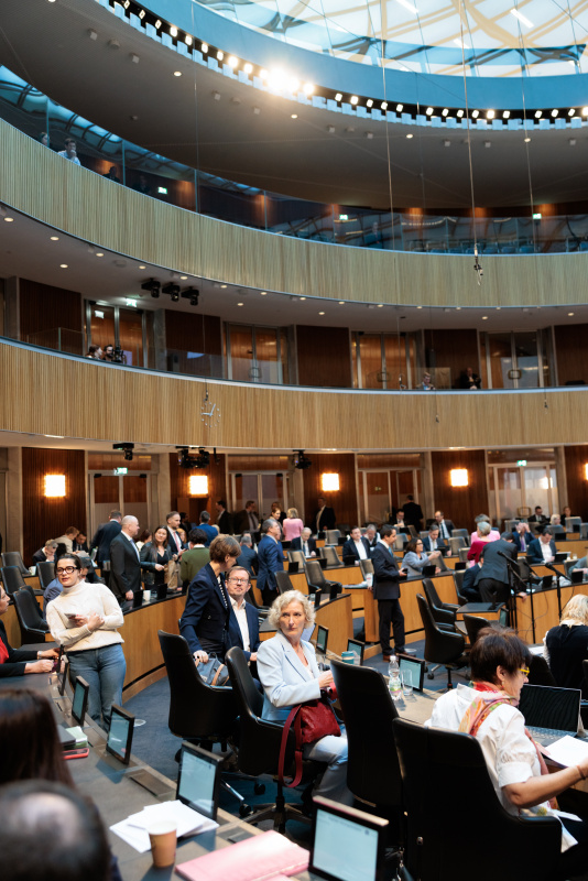 Eindrücke vor Beginn der Sitzung