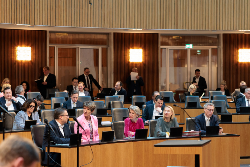 Eindrücke vor Beginn der Sitzung