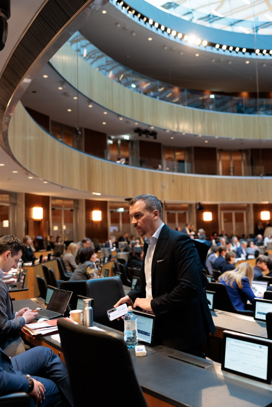 Nationalratsabgeordneter Antonio Della Rossa (SPÖ) im Gespräch