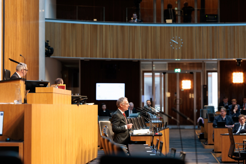 Am Wort: Finanzminister Markus Marterbauer (SPÖ)