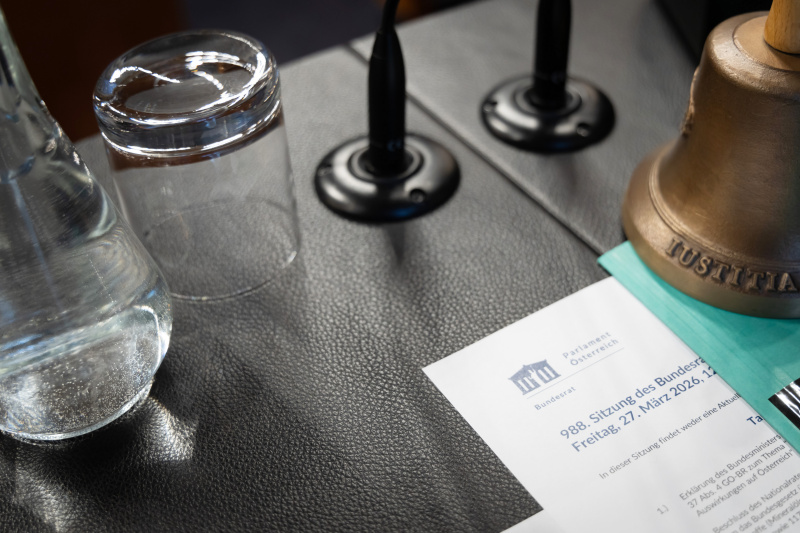 Tagesordnung zur 988. Sitzung des Bundesrats am Präsidium