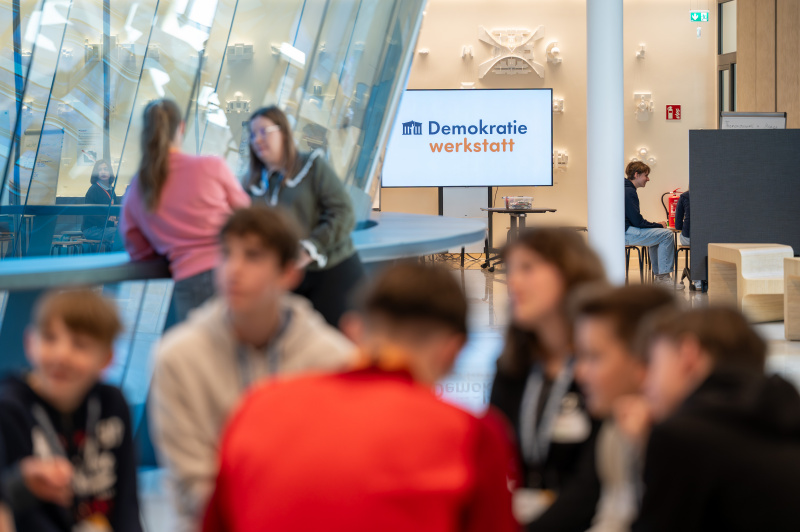 Workshop in der Demokratiewerkstatt