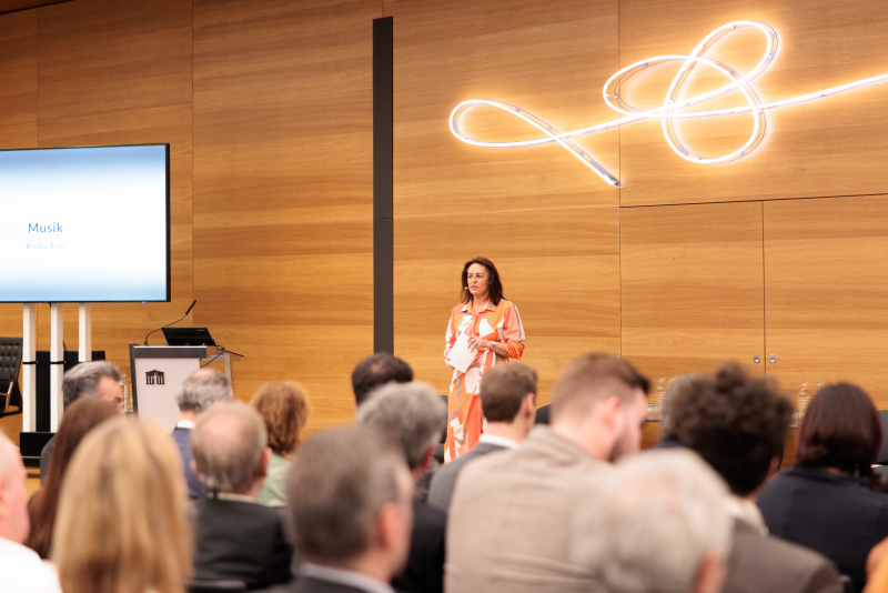 Moderation Sandra Szabo - Journalistin, ORF