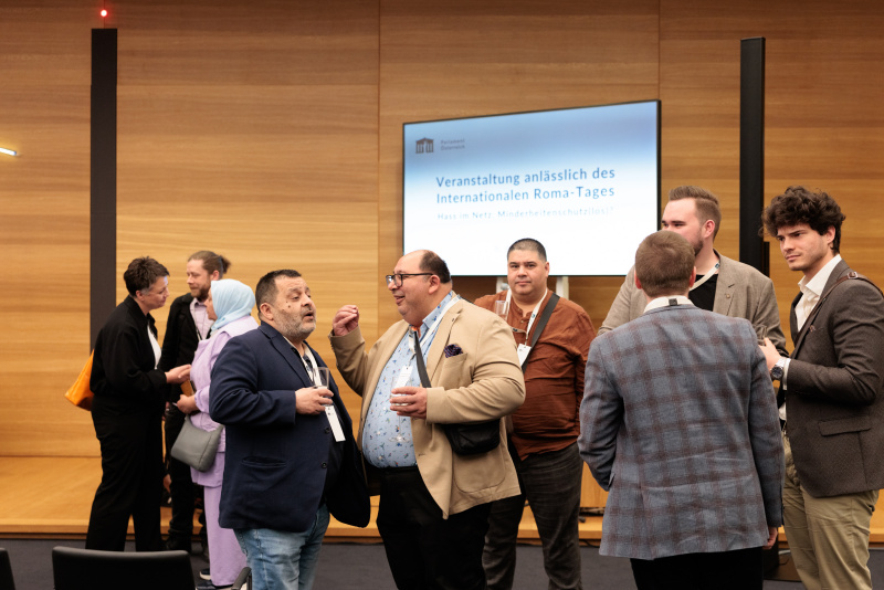 Empfang am Ende der Veranstaltung