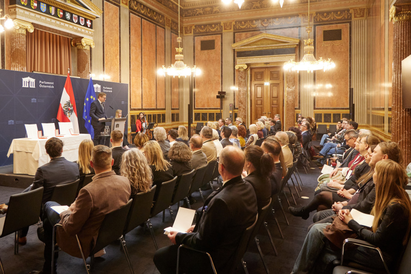 Begrüßung und Eröffnungsworte Bundesratspräsident Markus Stotter (ÖVP)