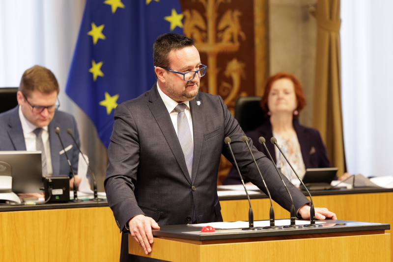 Am Rednerpult: Bundesrat Herbert Kober (FPÖ)