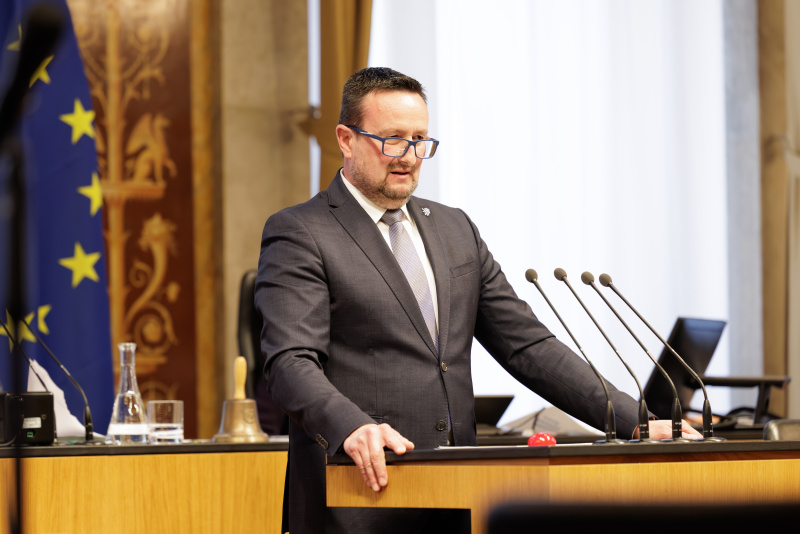 Am Rednerpult: Bundesrat Herbert Kober (FPÖ)