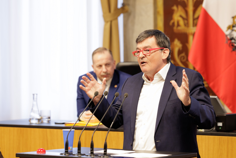 Am Rednerpult: Bundesrat Michael Wanner (SPÖ)