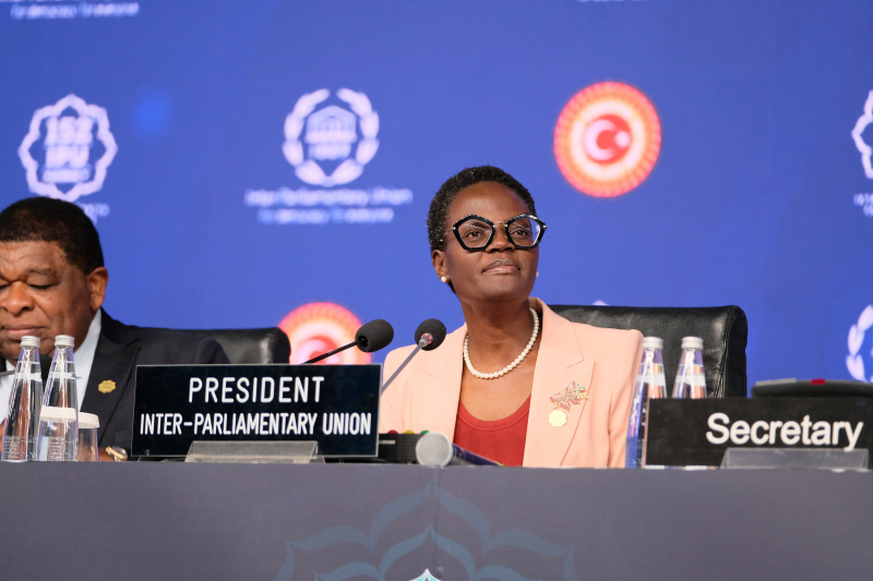 Präsidentin der IPU Tulia Ackson