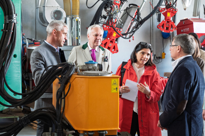 Fürhrung durch die Landwirschaftliche Fachschule Krems