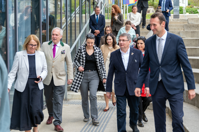 Besuch des IMC Krems - University of Applied Sciences