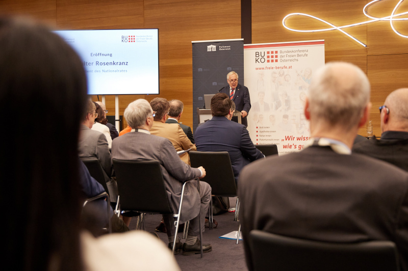 Eröffnungsworte Nationalratspräsident Walter Rosenkranz (FPÖ)