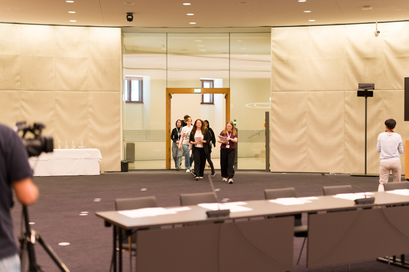 Lehrlinge im Ausschuss