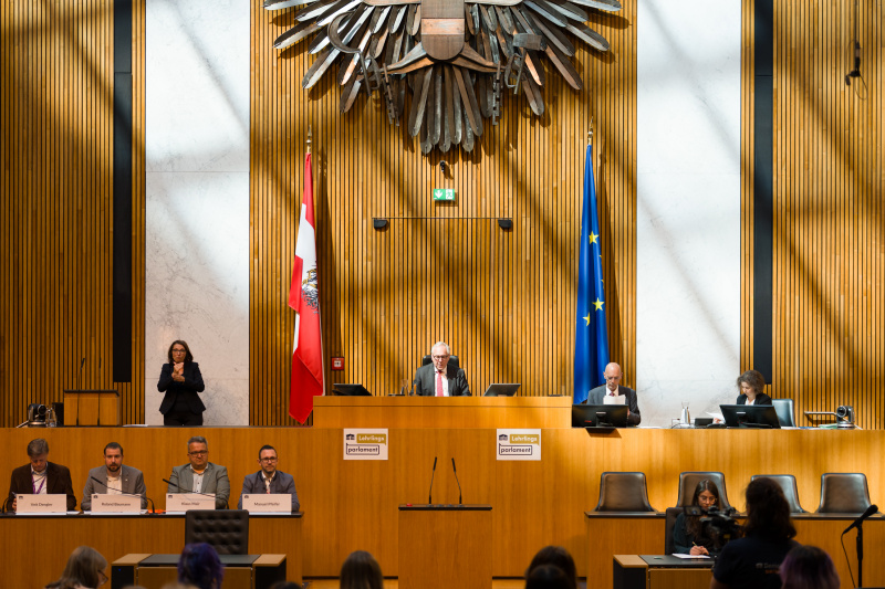 Plenum des Lehrlingsparlaments