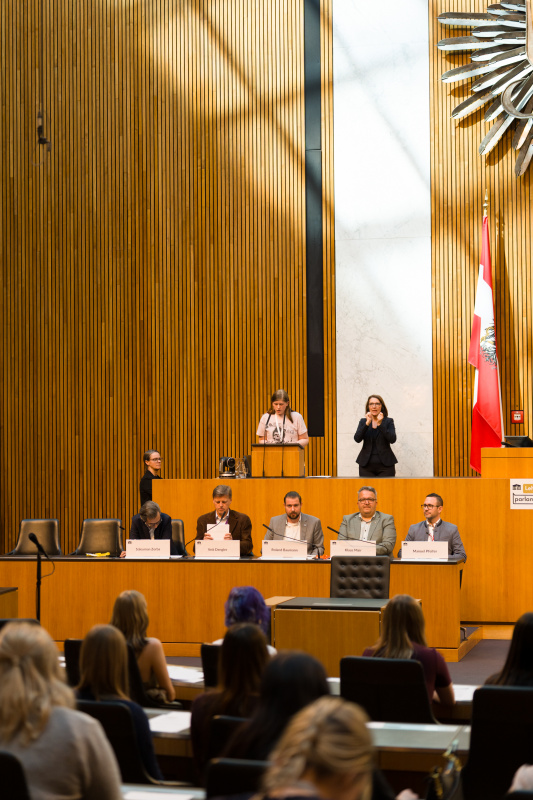 Plenum des Lehrlingsparlaments