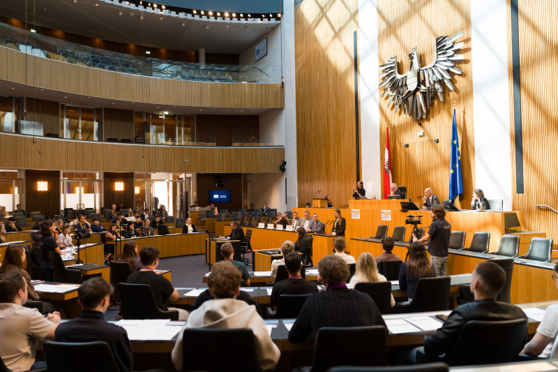 Plenum des Lehrlingsparlaments