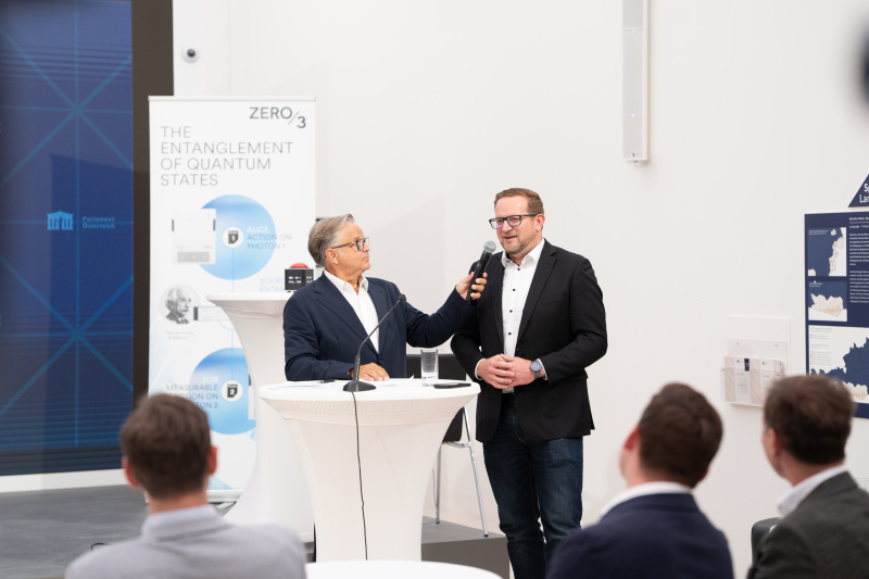 Von links: Michael Weber (Sprecher Big Blue Marble), Johann Mika (CIO Big Blue Marble)