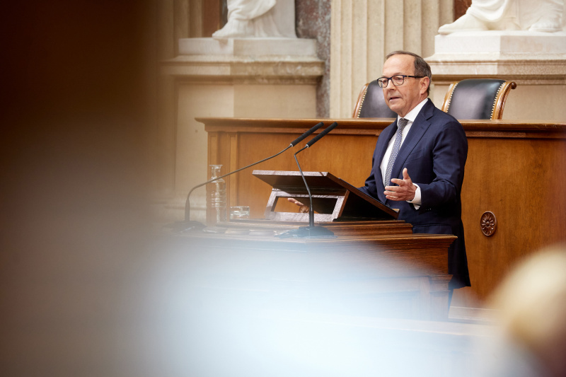 Eröffnungsworte. Zweiter Nationalratspräsident Peter Haubner (ÖVP)