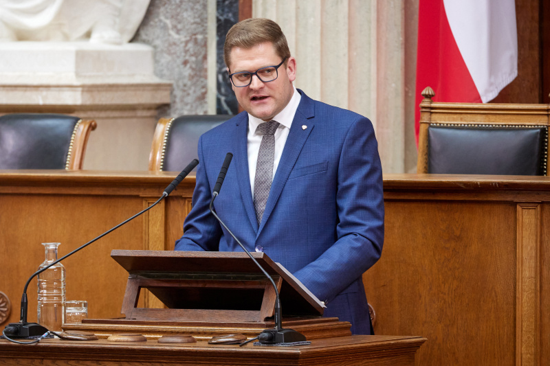 Abschlussworte. Bundesratspräsident Markus Stotter (ÖVP)
