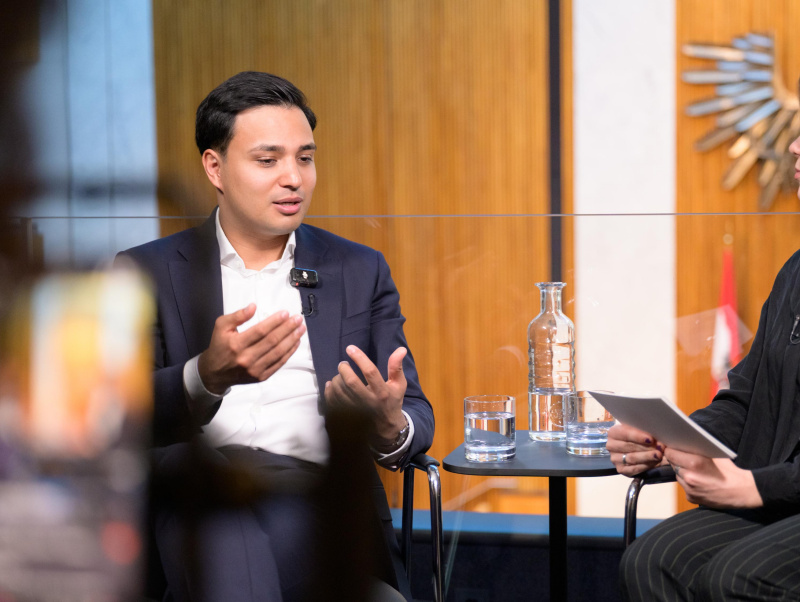 Interview mit dem Newsroom des Parlaments