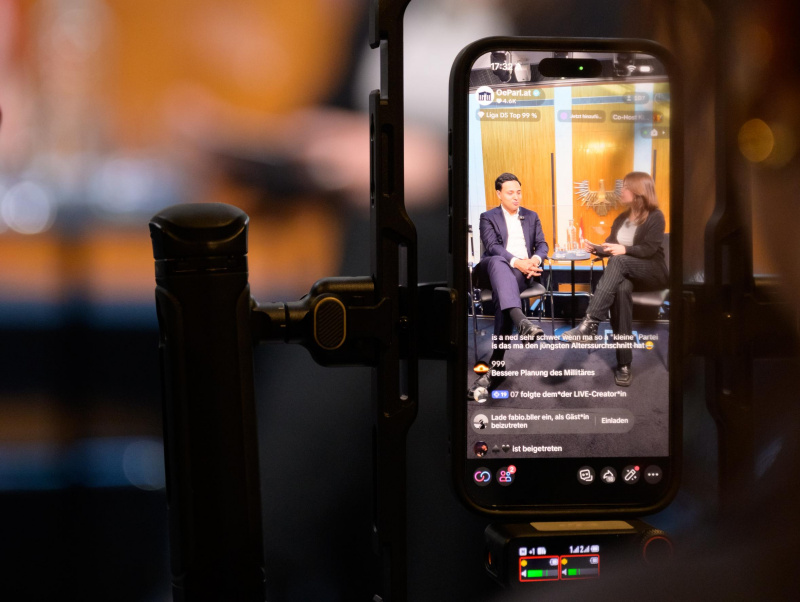 Interview mit dem Newsroom des Parlaments