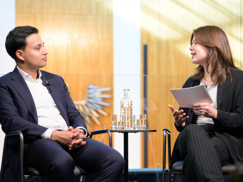 Interview mit dem Newsroom des Parlaments