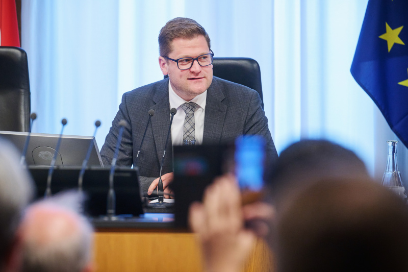 Begrüßung Bundesratspräsident Markus Stotter (ÖVP)