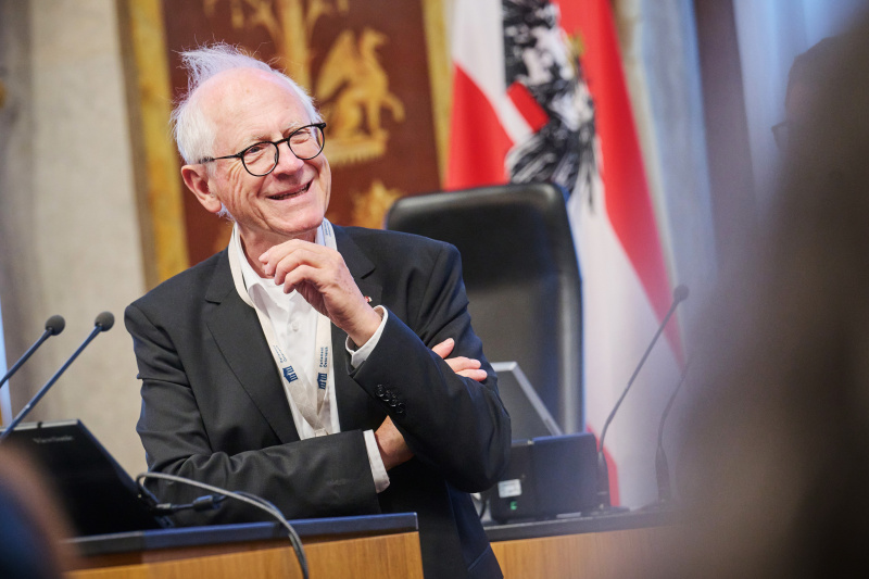 Panel 1: „Regionale Sicherheit und Aufgaben der Länder – Verantwortung vor Ort gestalten“. Professor an der TU Graz Reinhard Posch