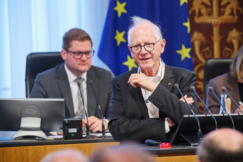 Panel 1: „Regionale Sicherheit und Aufgaben der Länder – Verantwortung vor Ort gestalten“. Univ. Prof. Dr. Reinhard Posch