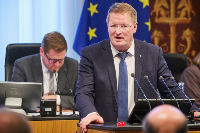 Panel 1: „Regionale Sicherheit und Aufgaben der Länder – Verantwortung vor Ort gestalten“. Nationalratsabgeordneter Manfred Hofinger (ÖVP)
