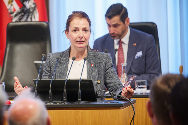 Panel 1: „Regionale Sicherheit und Aufgaben der Länder – Verantwortung vor Ort gestalten“. Nationalratsabgeordnete Katayun Pracher-Hilander (FPÖ)