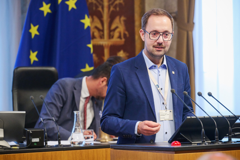 Panel 1: „Regionale Sicherheit und Aufgaben der Länder – Verantwortung vor Ort gestalten“. Vizebürgermeister St.Pölten Michael Kögl
