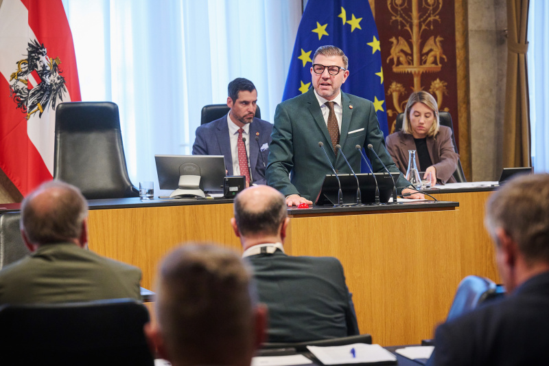 Panel 2: „Ehrenamt – Engagement als Fundament regionaler Stärke“.  Bundesrat Martin Peterl (SPÖ)