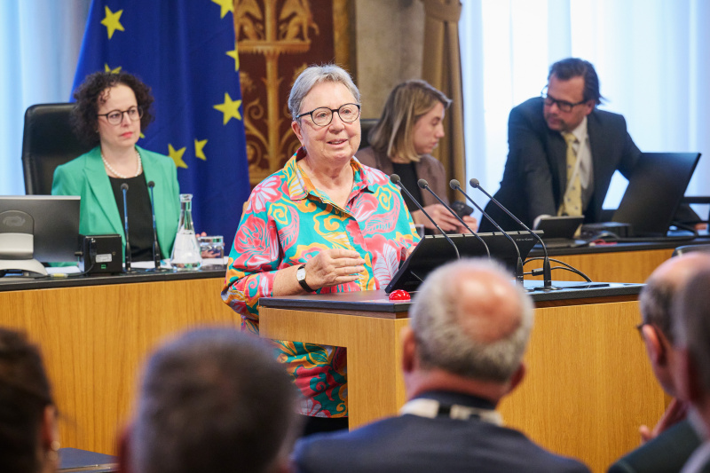 Panel 2: „Ehrenamt – Engagement als Fundament regionaler Stärke“.  Bundesrätin Klara Neurauter (ÖVP)