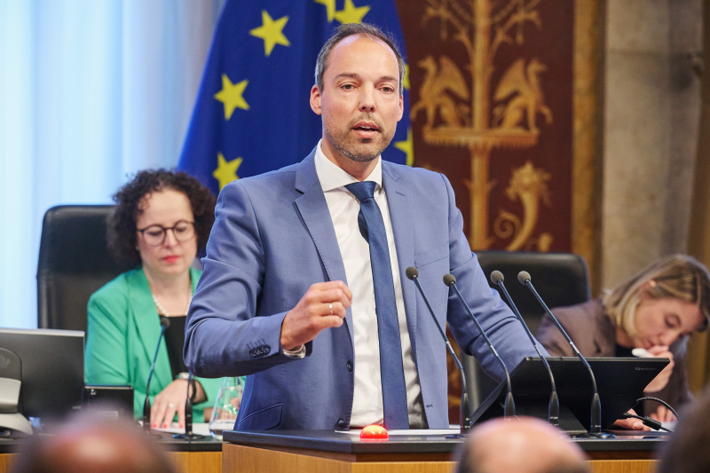 Panel 3: „Jugend“.  Nationalratsabgeordneter Klaus Lindinger (ÖVP)