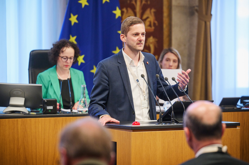 Panel 3: „Jugend“. Abgeordneter Landtag Wien Benjamin Schulz