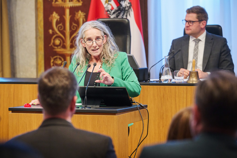 Bundesrätin Simone Jagl (GRÜNE)