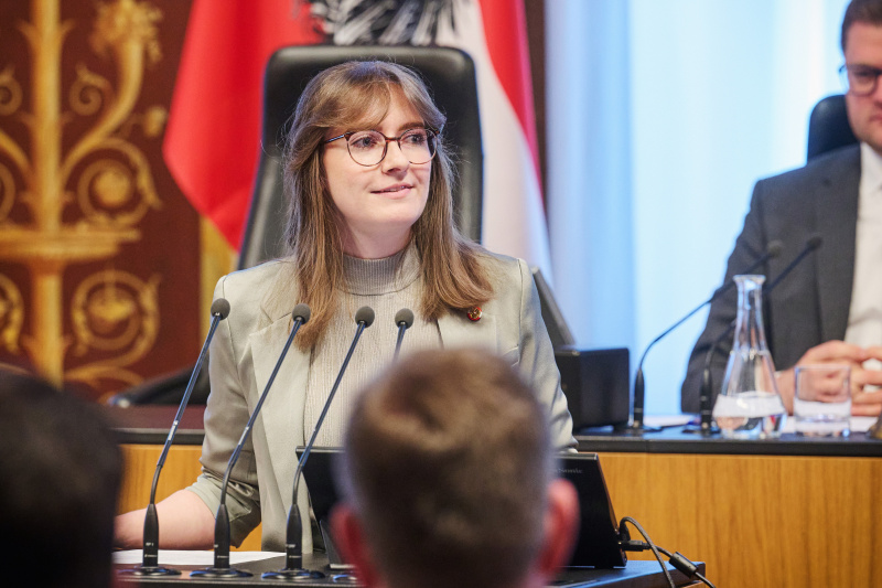 Bundesrätin Julia Deutsch (NEOS)