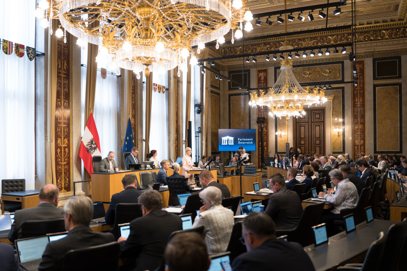 Blick ins Plenum