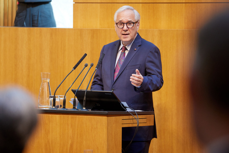 Eröffnungsworte. Nationalratspräsident Walter Rosenkranz (FPÖ)