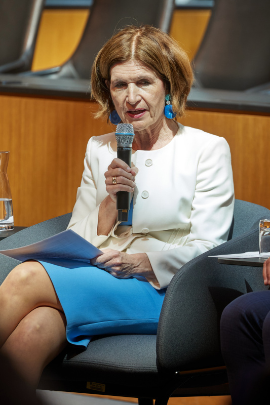 Podiumsdiskussion. Bundesrätin Andrea Eder-Gitschthaler (ÖVP)