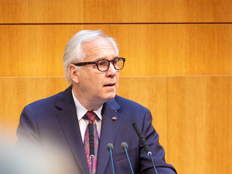 Eröffnungsworte. Nationalratspräsident Walter Rosenkranz (FPÖ)2