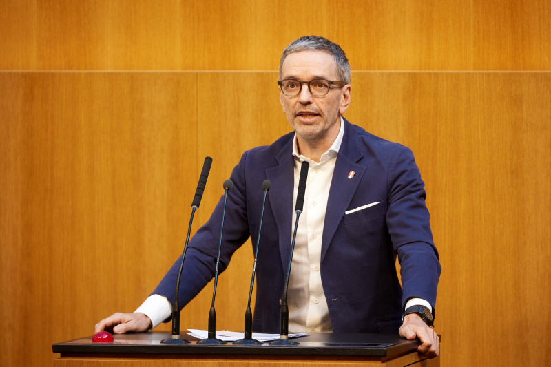 Am Rednerpult: Klubobmann Herbert Kickl (FPÖ)