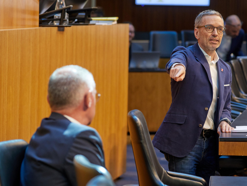 Am Rednerpult: Klubobmann Herbert Kickl (FPÖ)