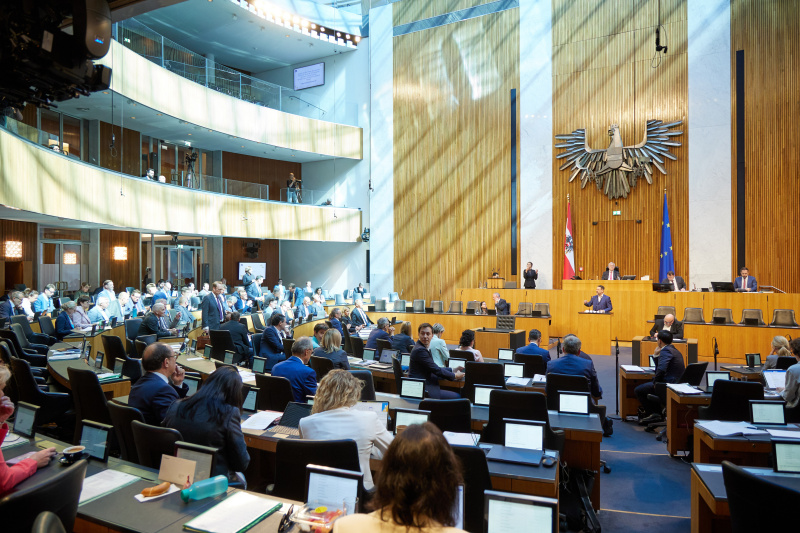 Am Rednerpult: Nationalratsabgeordneter Friedrich Ofenauer (ÖVP)