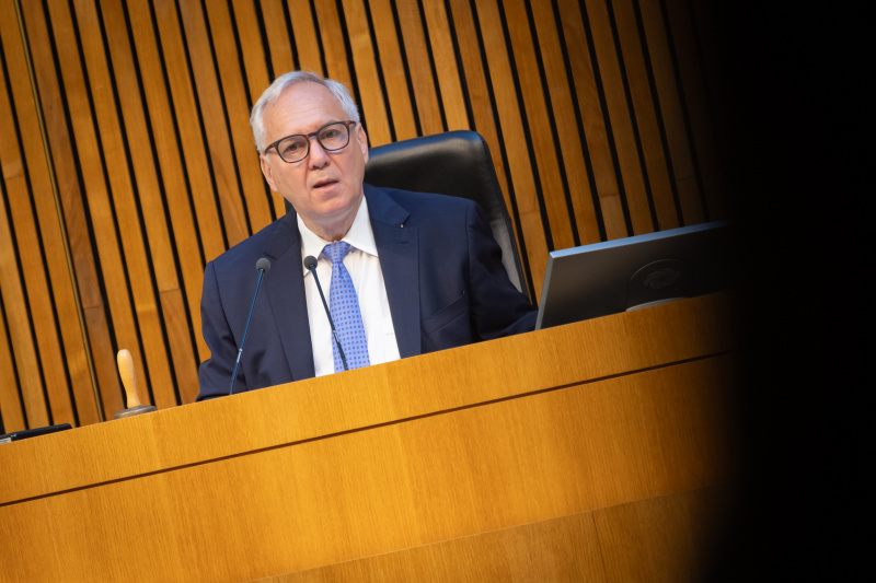Nationalratspräsident Walter Rosenkranz (FPÖ) am Präsidium
