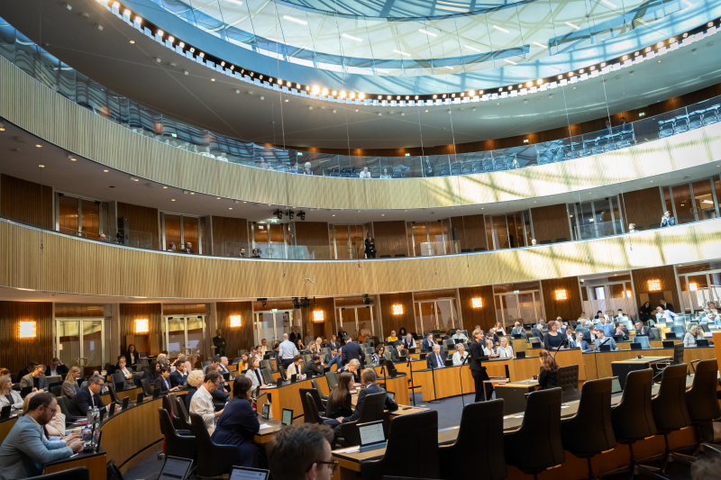 Blick ins Plenum