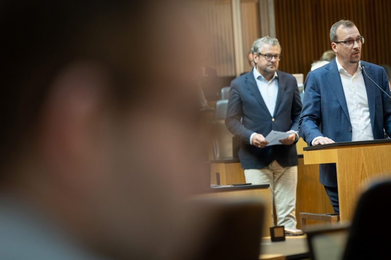 Am Rednerpult: Nationalratsabgeordneter Antonio Della Rossa (SPÖ)
