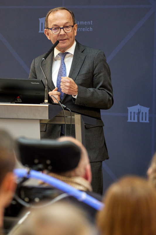 Eröffnungsworte Zweiter Nationalratspräsident Peter Haubner (ÖVP)